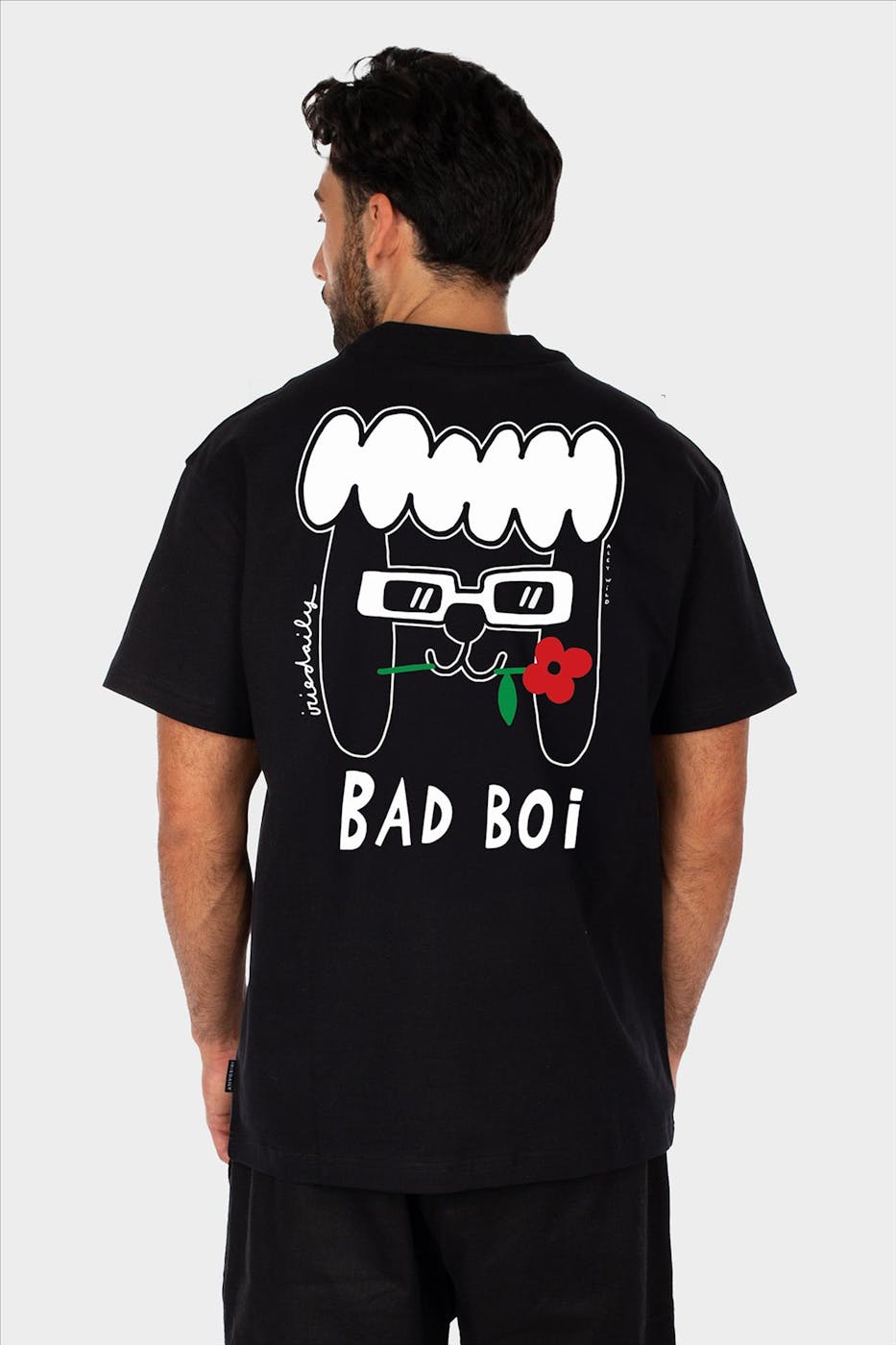 Iriedaily - Zwarte Bad Boi T-shirt