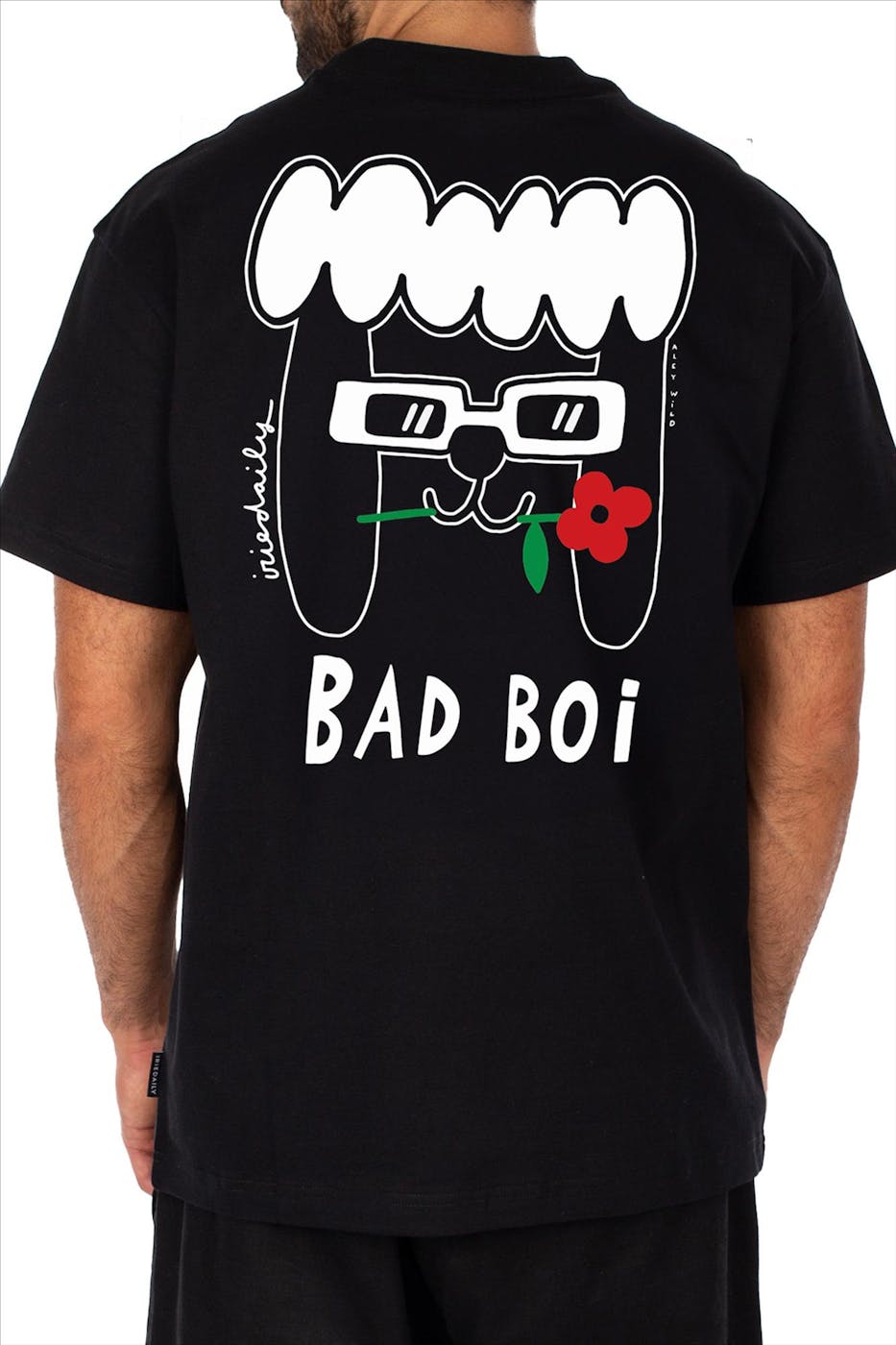 Iriedaily - Zwarte Bad Boi T-shirt