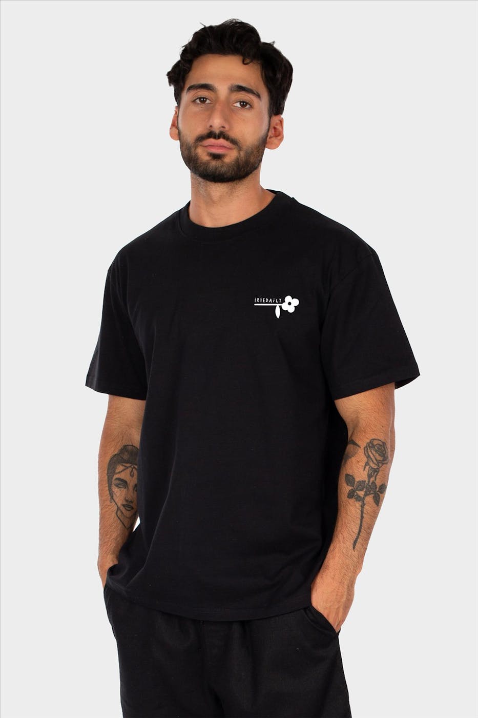 Iriedaily - Zwarte Bad Boi T-shirt