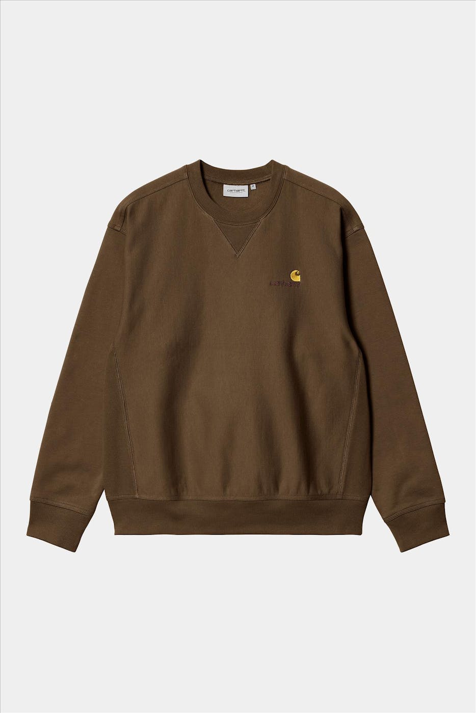Carhartt WIP - Bruine American Script sweater