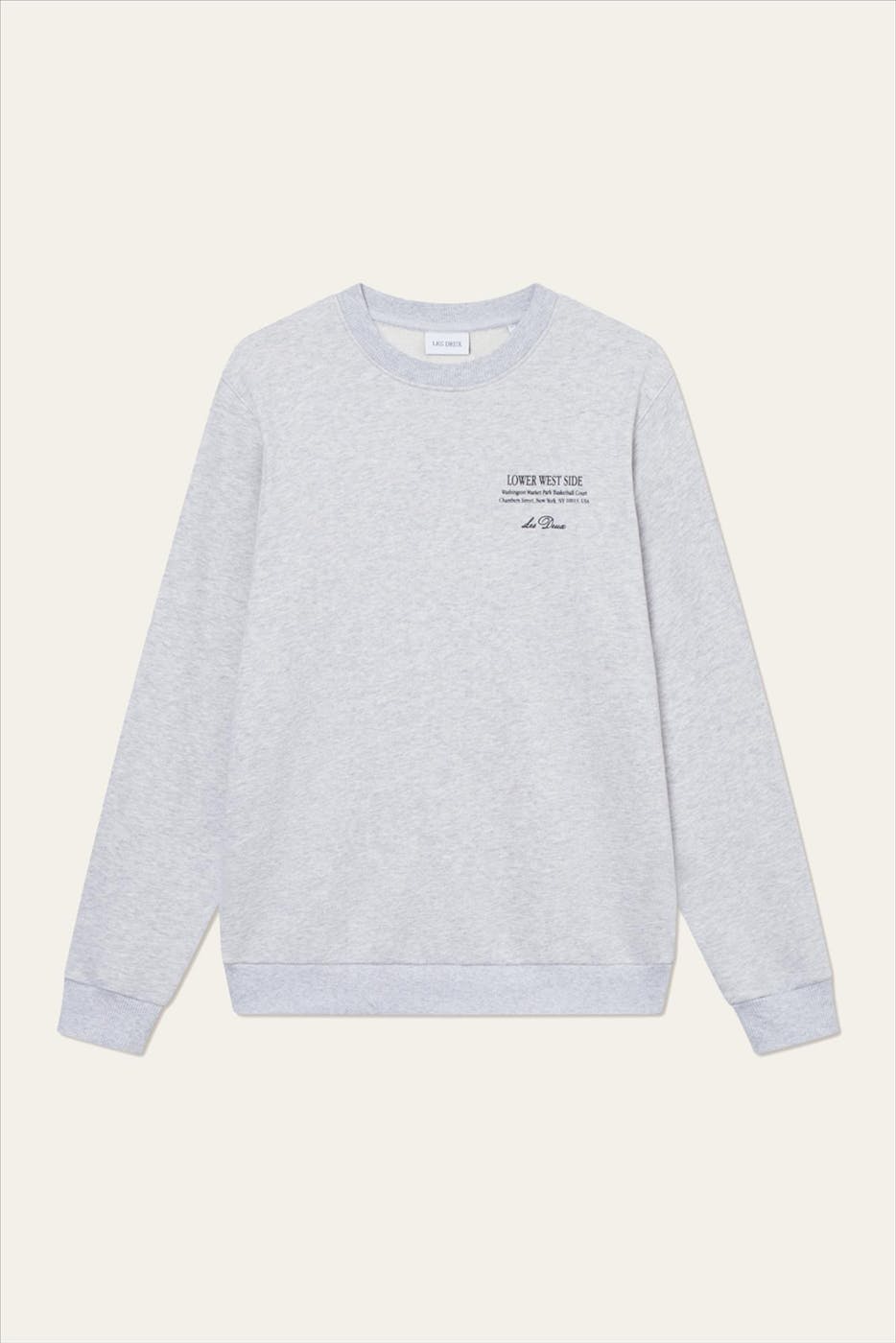 LES DEUX - Grijze West Side sweater