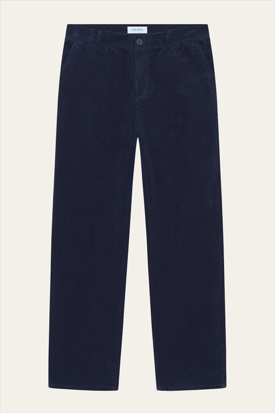 LES DEUX - Donkerblauwe Kody Corduroy broek
