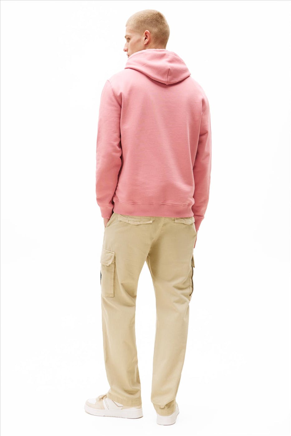 Tommy Jeans - Koraal Badge hoodie