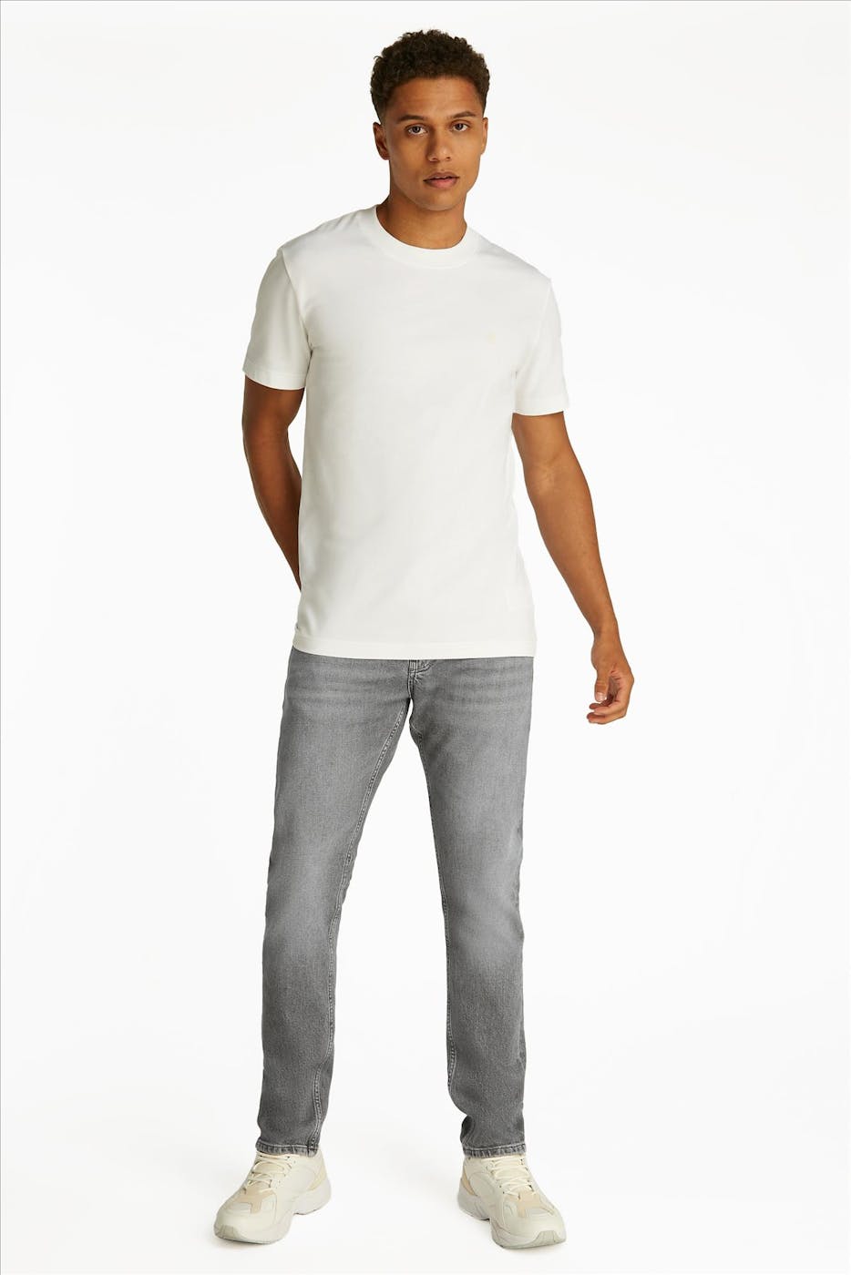 Calvin Klein Jeans - Grijze slim jeans