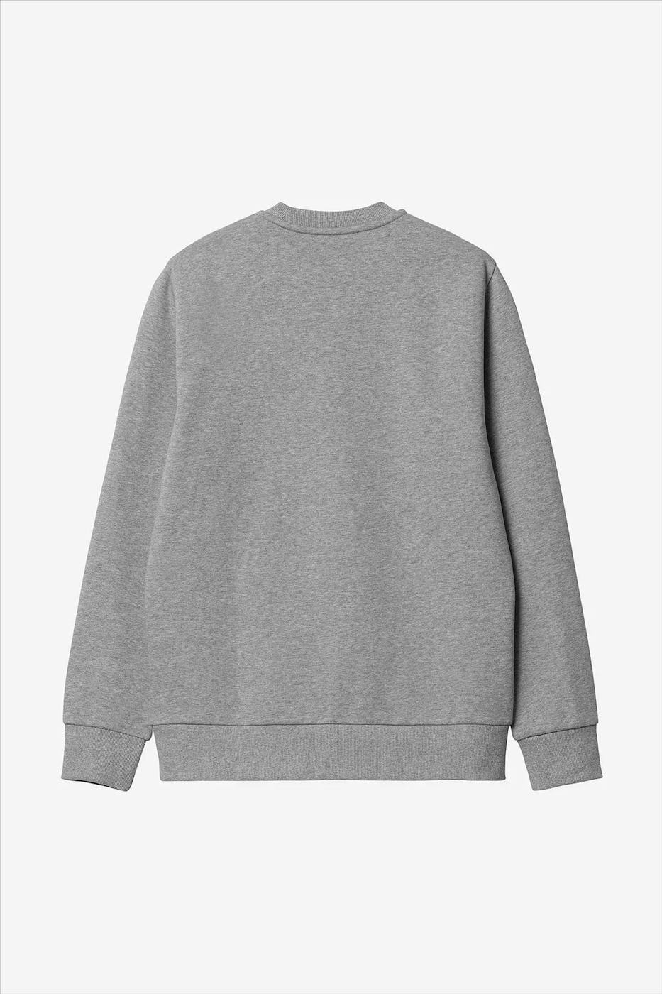 Carhartt WIP - Grijze Script Embroidery sweater