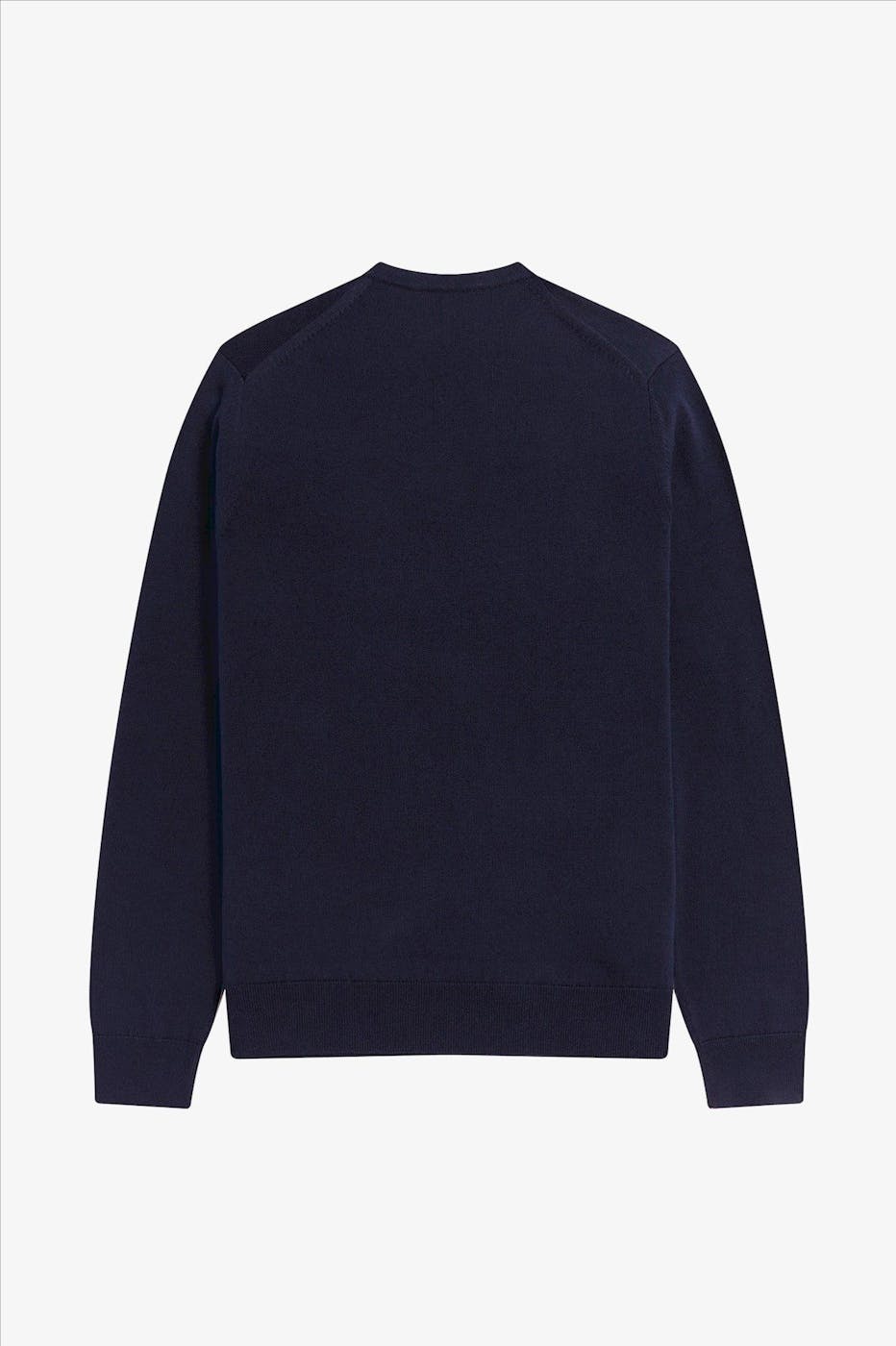 Fred Perry - Donkerblauwe Classic Crew Neck trui