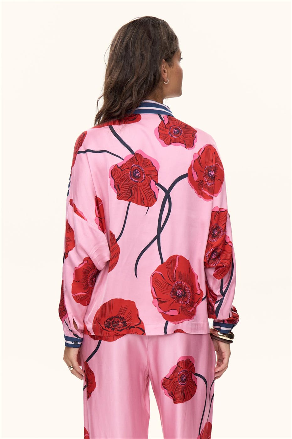 Nümph - Donkerblauwe Joelle blouse