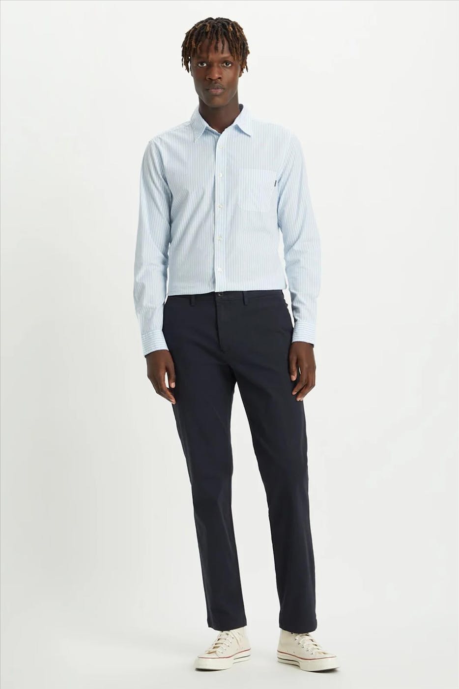 Dockers - Donkerblauwe Motion Slim chino