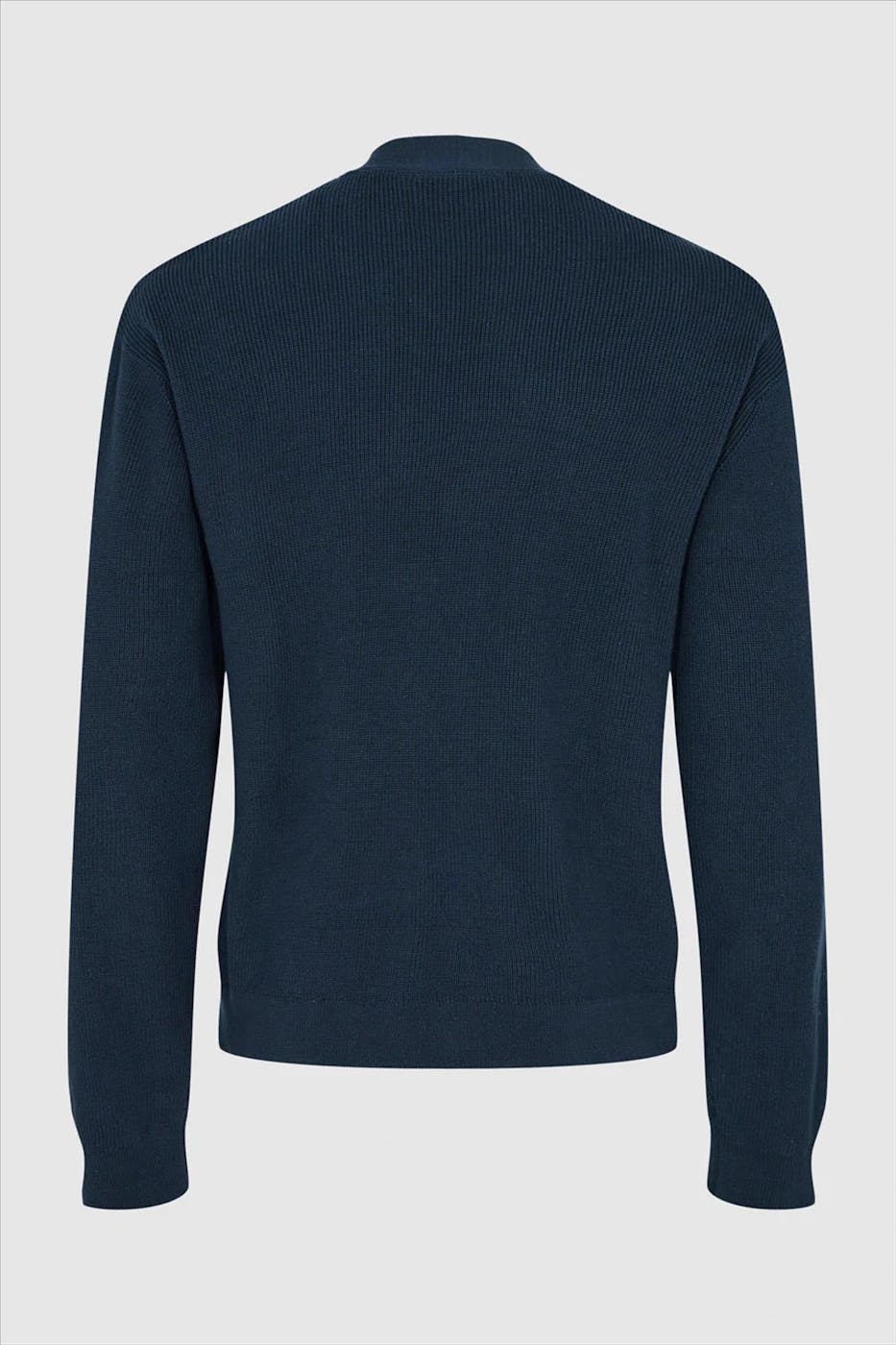 Minimum - Donkerblauwe Karloskar cardigan