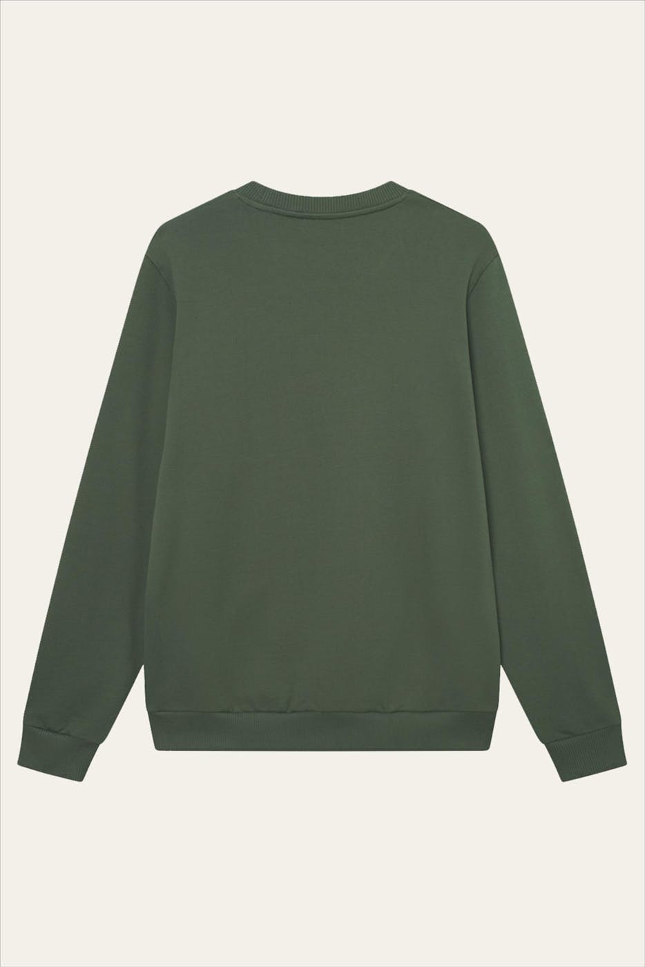 LES DEUX - Donkergroene Racing sweater