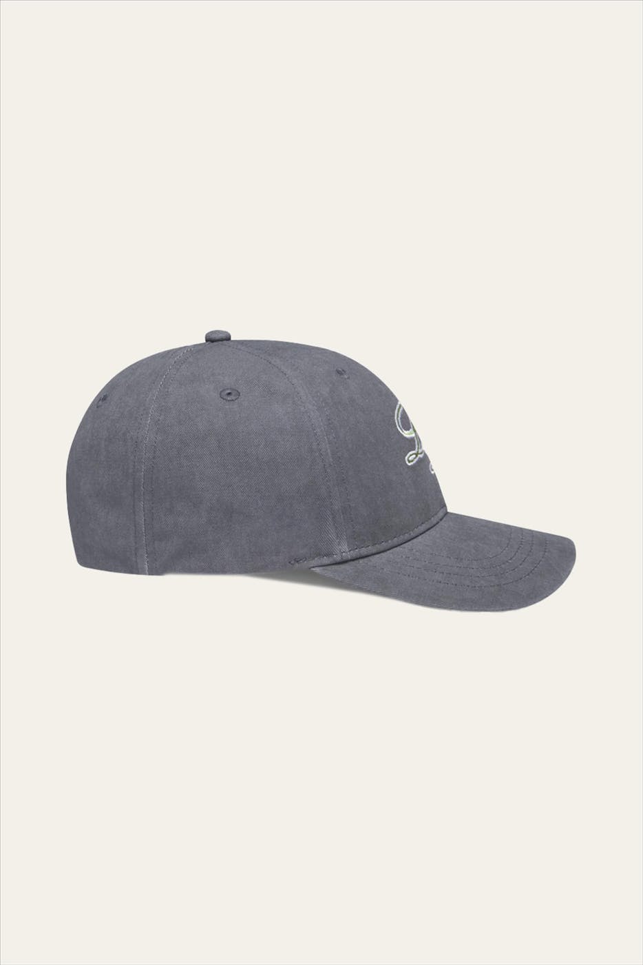 LES DEUX - Donkergrijze LD Baseball pet