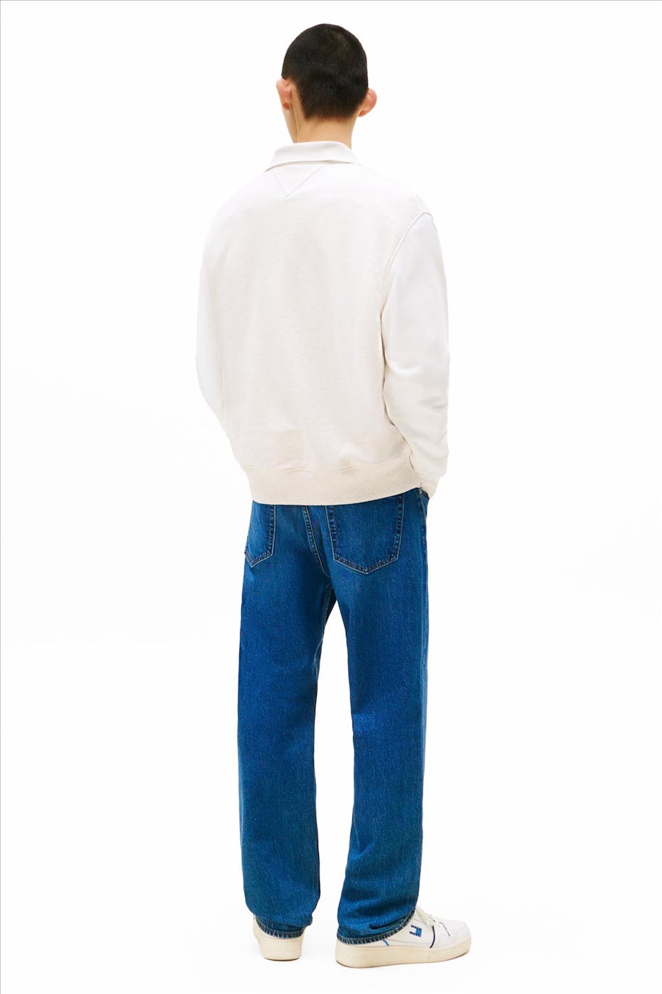 Tommy Jeans - Beige Colour-Blocked sweater