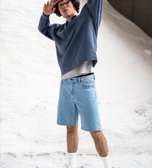 Calvin Klein Jeans - Grijze Label polosweater