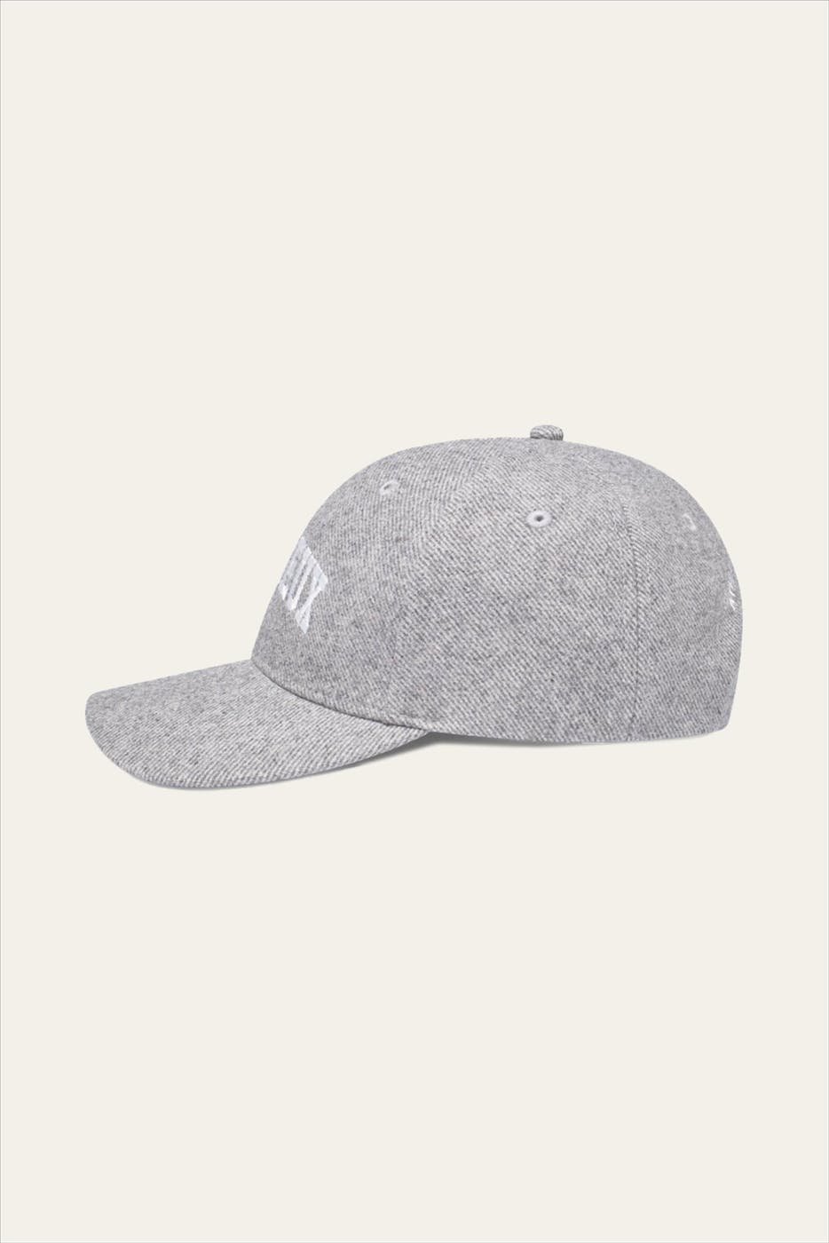 LES DEUX - Grijze Wool Baseball pet