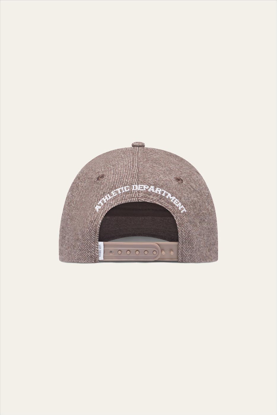 LES DEUX - Grijsbeige Wool Baseball pet