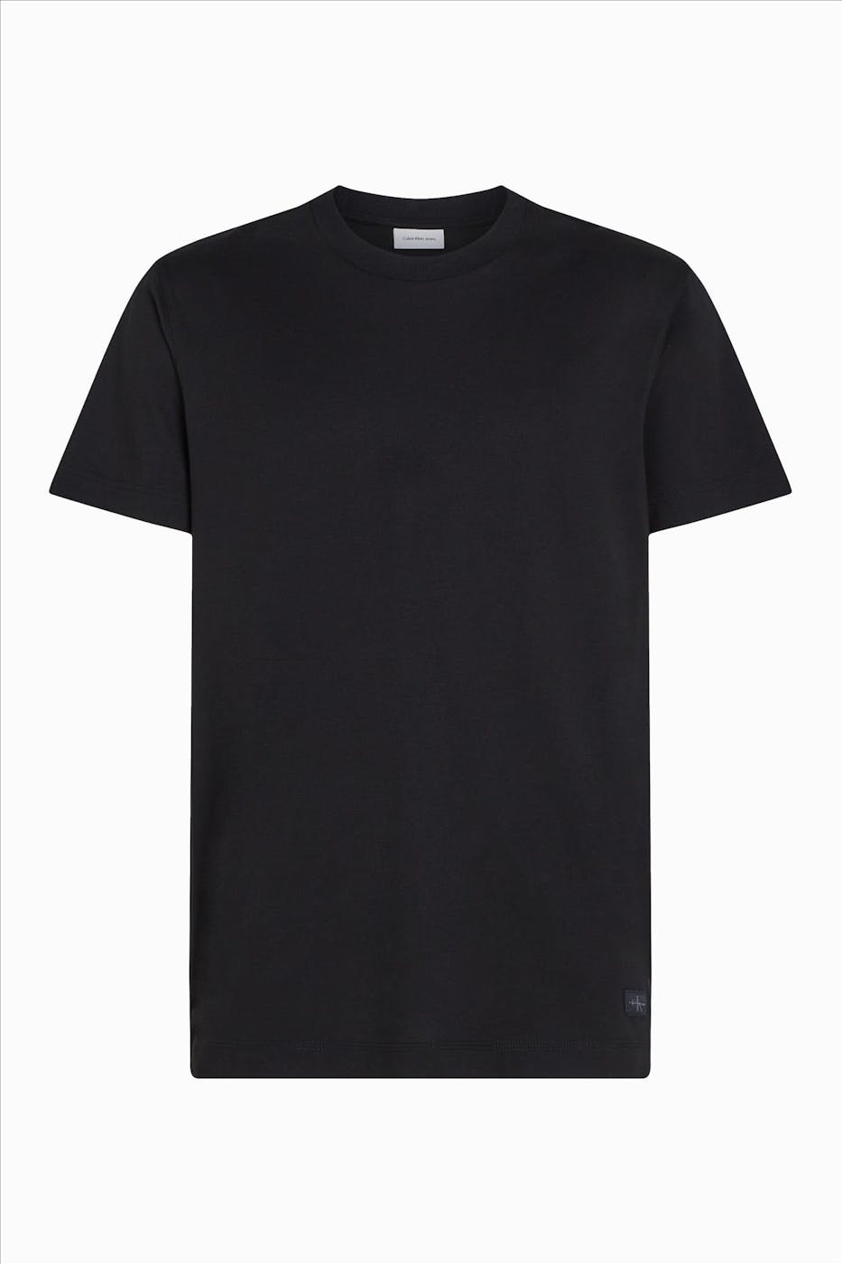 Calvin Klein Jeans - Zwarte Logo Label T-shirt