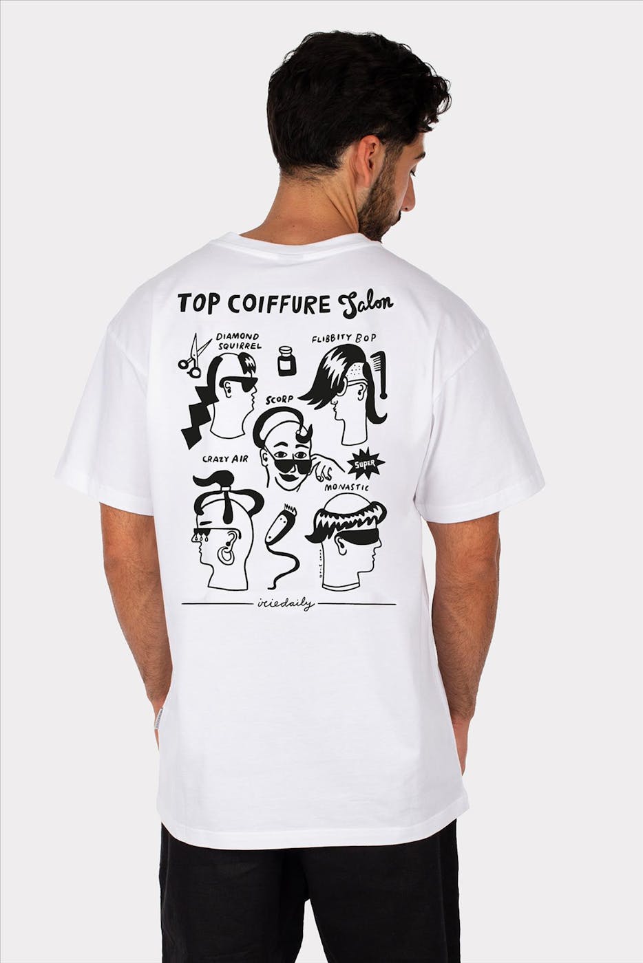 Iriedaily - Witte Top Coiffure T-shirt