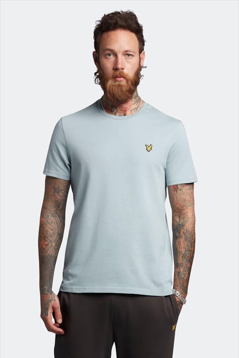 Lyle & Scott - Lichtblauwe Plain T-shirt