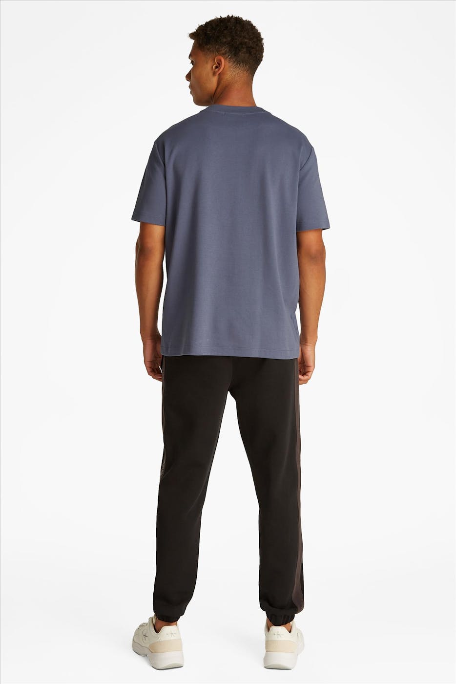 Calvin Klein Jeans - Grijze Embleem T-shirt