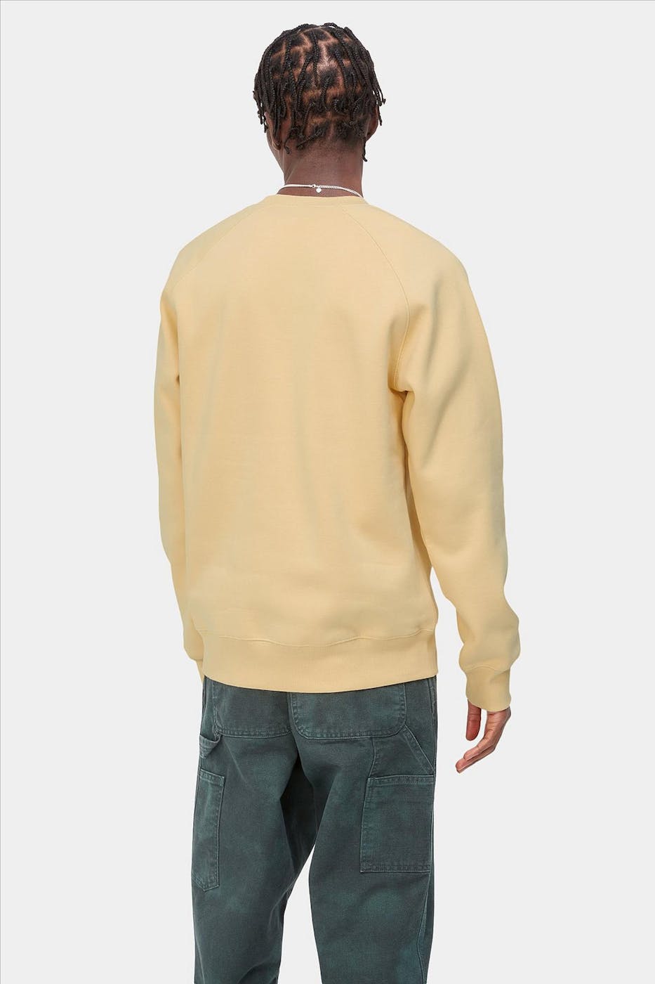 Carhartt WIP - Gele Chase sweater