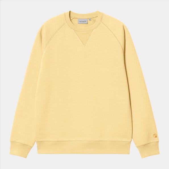 Carhartt WIP - Gele Chase sweater