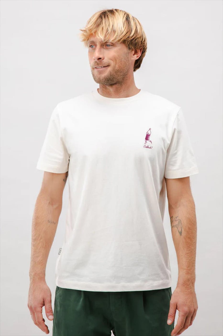 Brava - Ecru Salut T-shirt