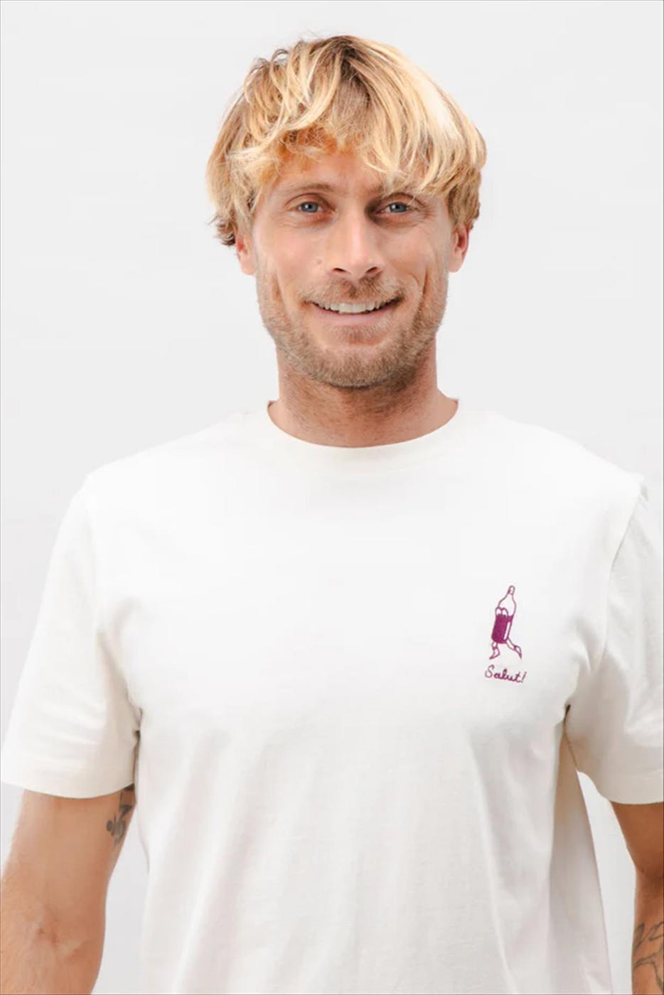 Brava - Ecru Salut T-shirt