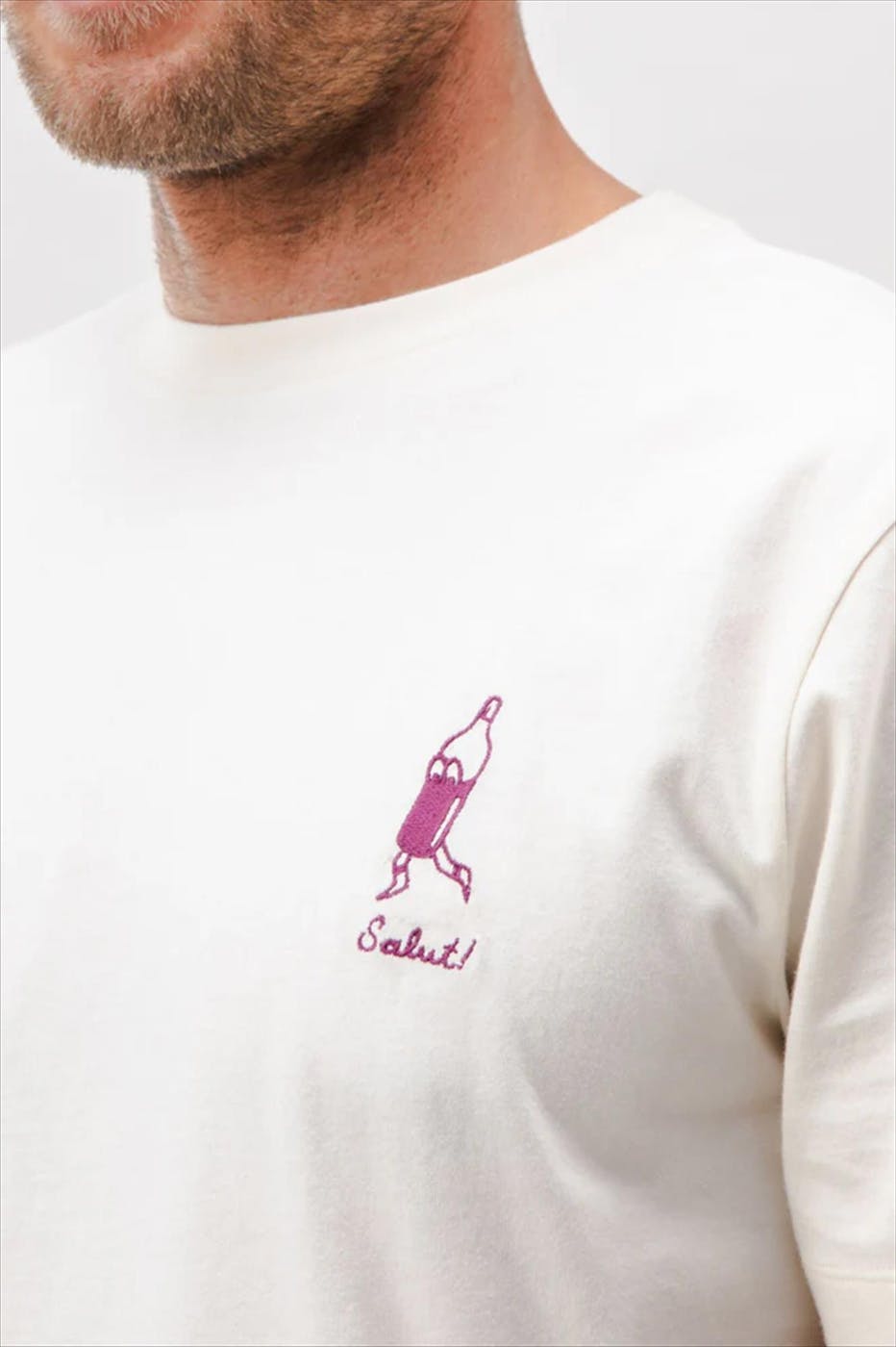 Brava - Ecru Salut T-shirt