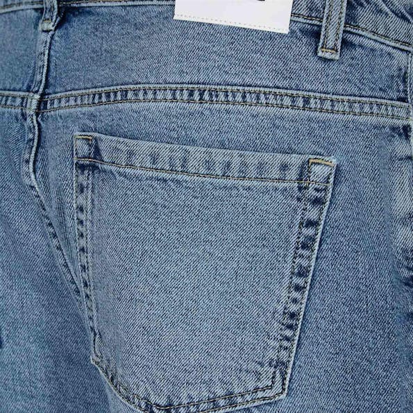 Minimum - Blauwe Beans jeansshort