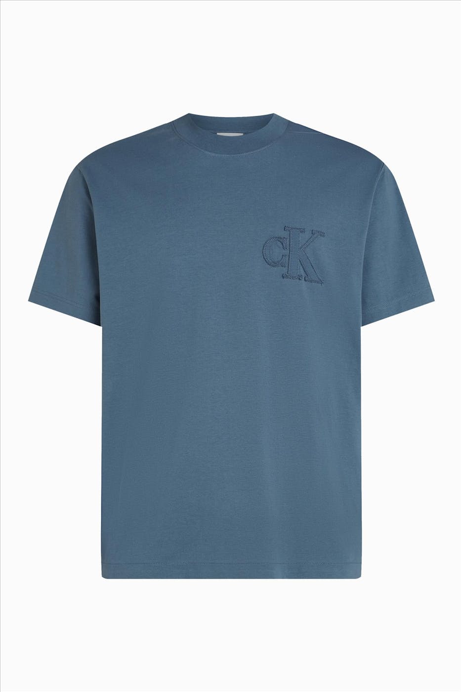 Calvin Klein Jeans - Indigoblauwe Logo t-shirt