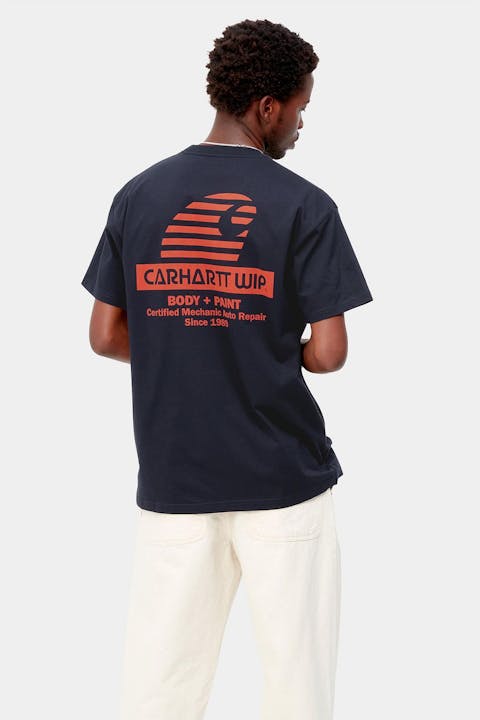 Carhartt WIP - Donkerblauwe Mechanic T-shirt