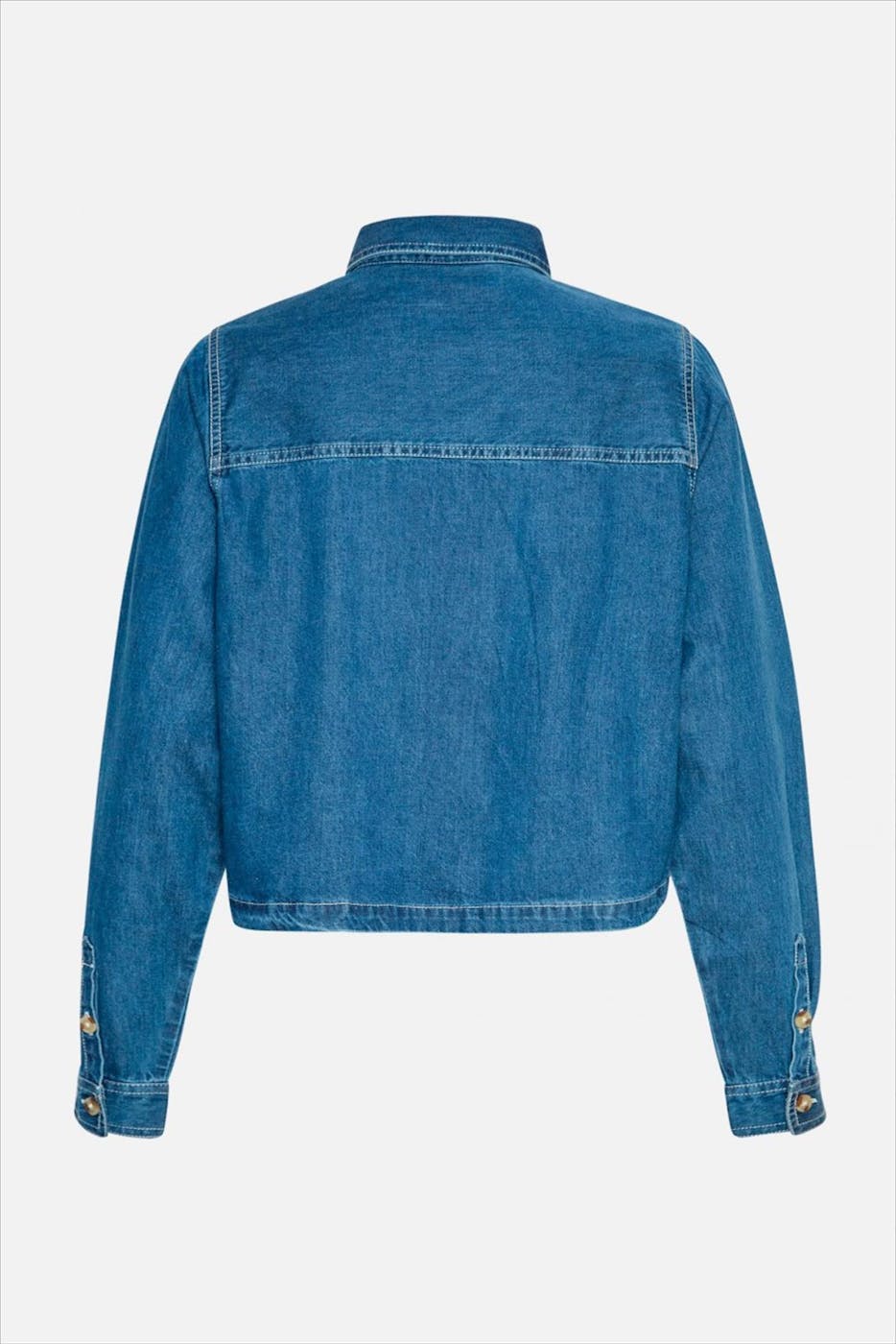 MSCH COPENHAGEN - Blauwe Shayla blouse