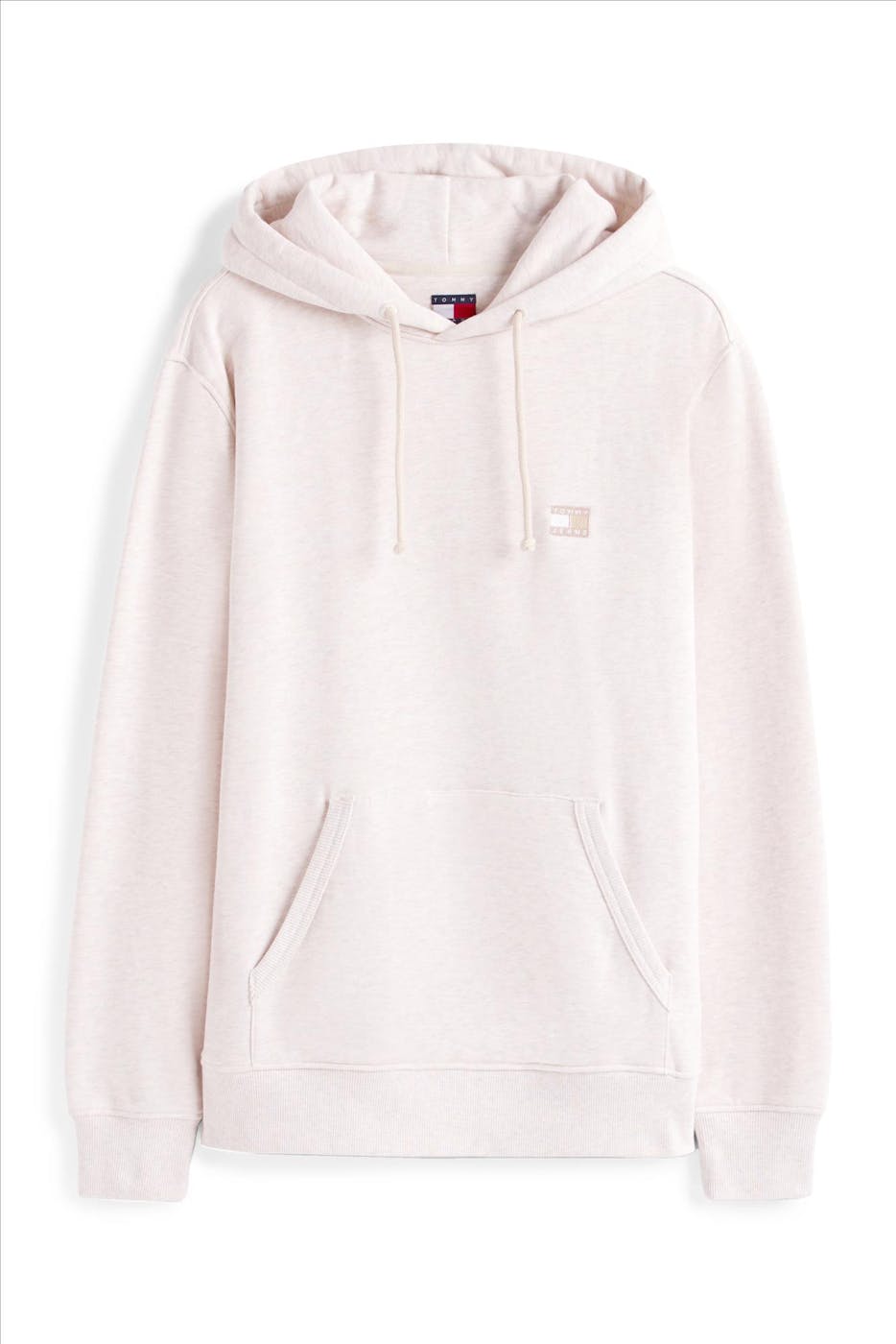 Tommy Jeans - Beige Regular Badge hoodie
