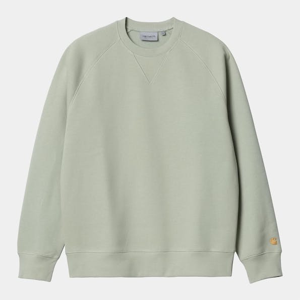 Carhartt WIP - Lichtgroene Chase sweater