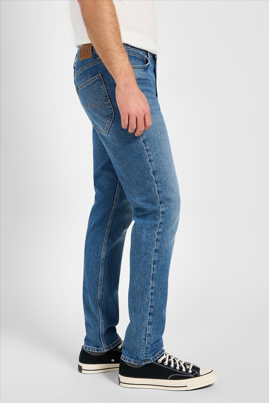Lee - Middenblauwe Austin Tapered jeans