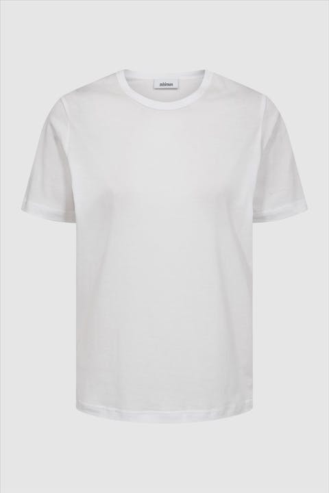 Minimum - Witte Bibbas T-shirt