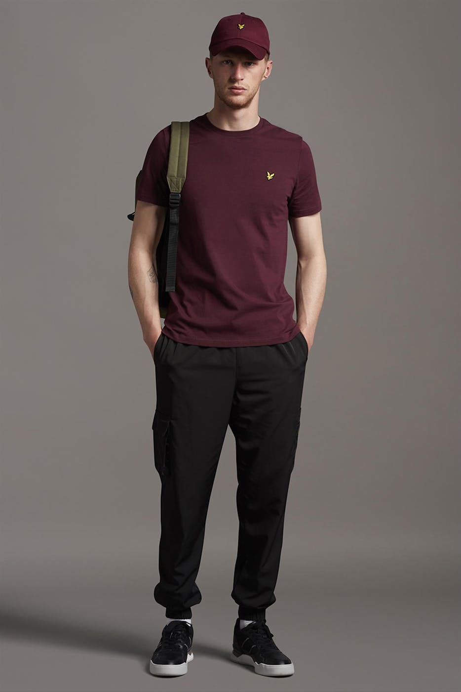 Lyle & Scott - Bordeaux Plain T-shirt