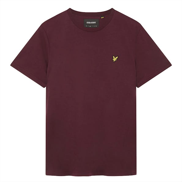 Lyle & Scott - Bordeaux Plain T-shirt