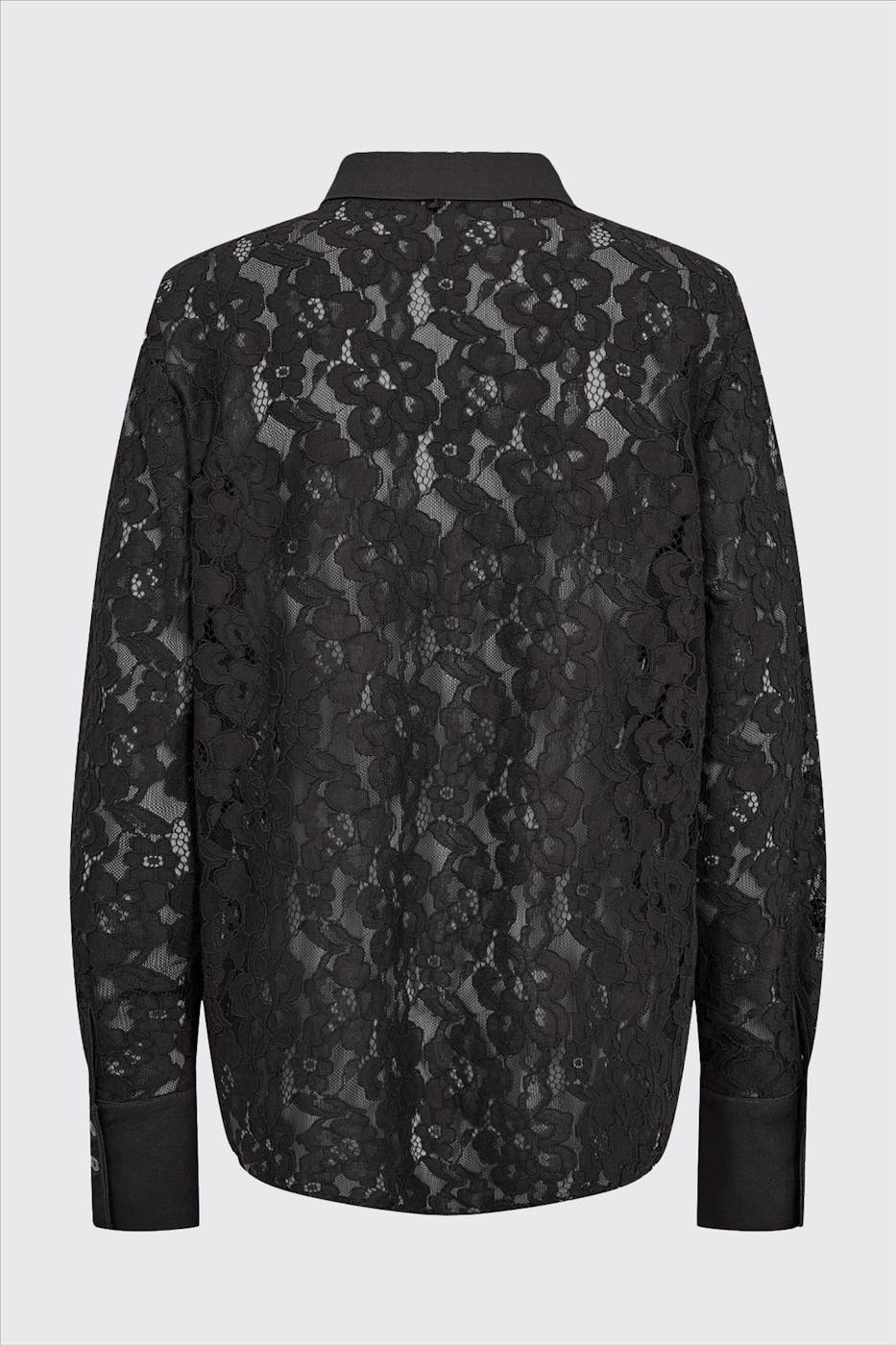 Nümph - Zwarte Penille blouse