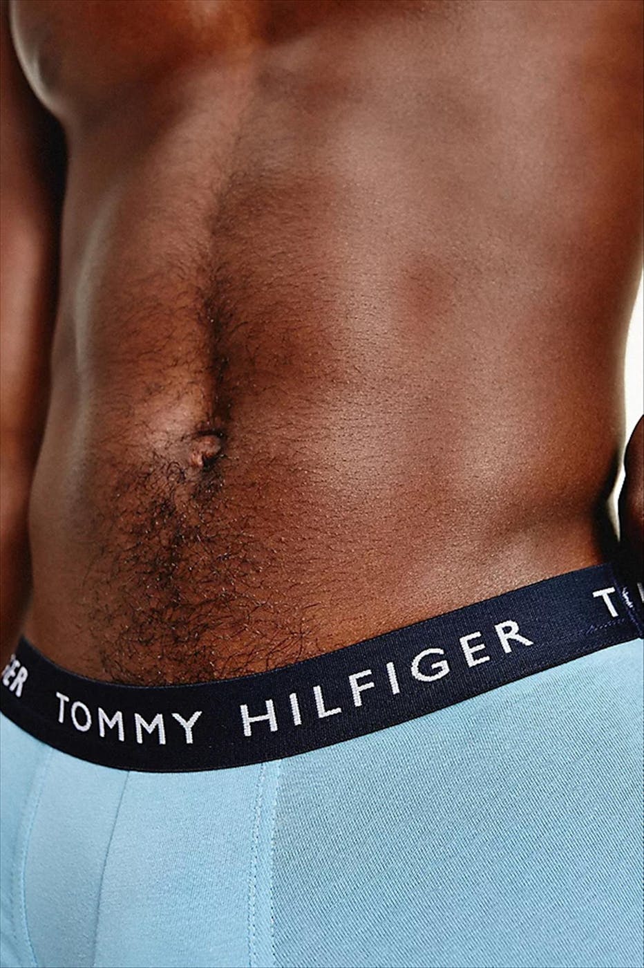 Tommy Hilfiger Underwear - Blauwe Trunk 3-pack Boxershorts