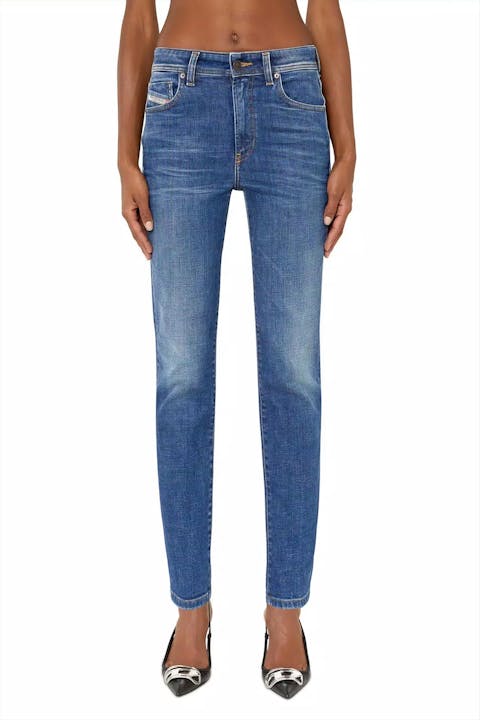 Diesel - Donkerblauwe 2004 Slim Fit jeans