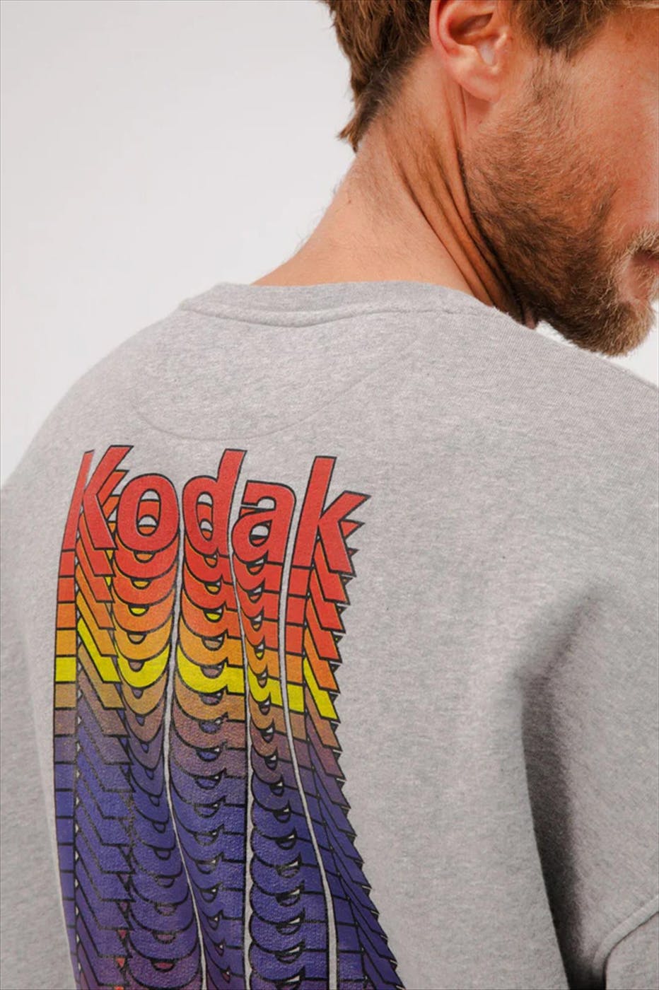 Brava - Grijze Kodak Color sweater