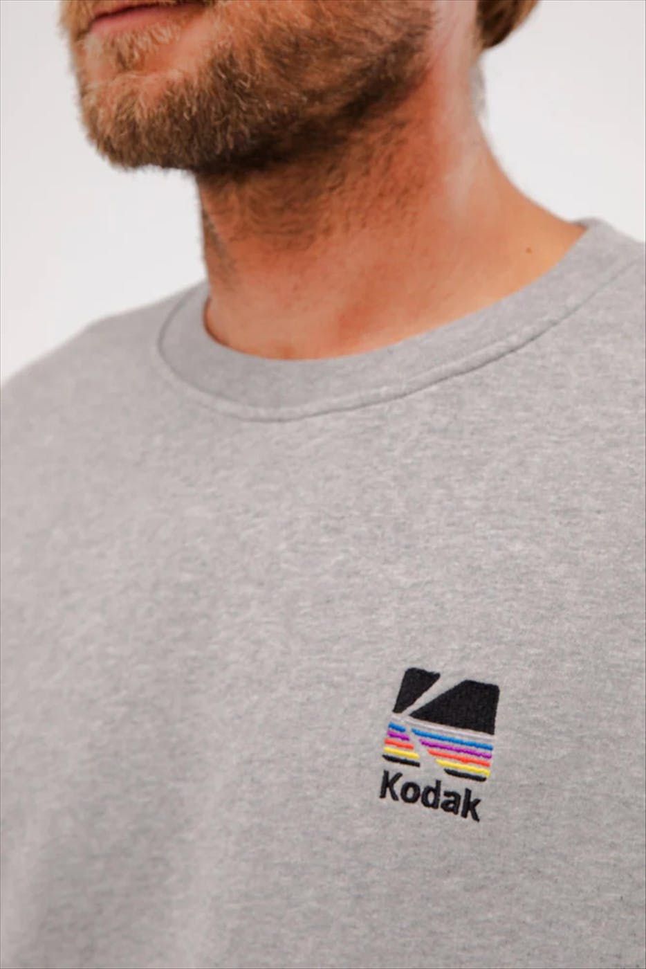 Brava - Grijze Kodak Color sweater