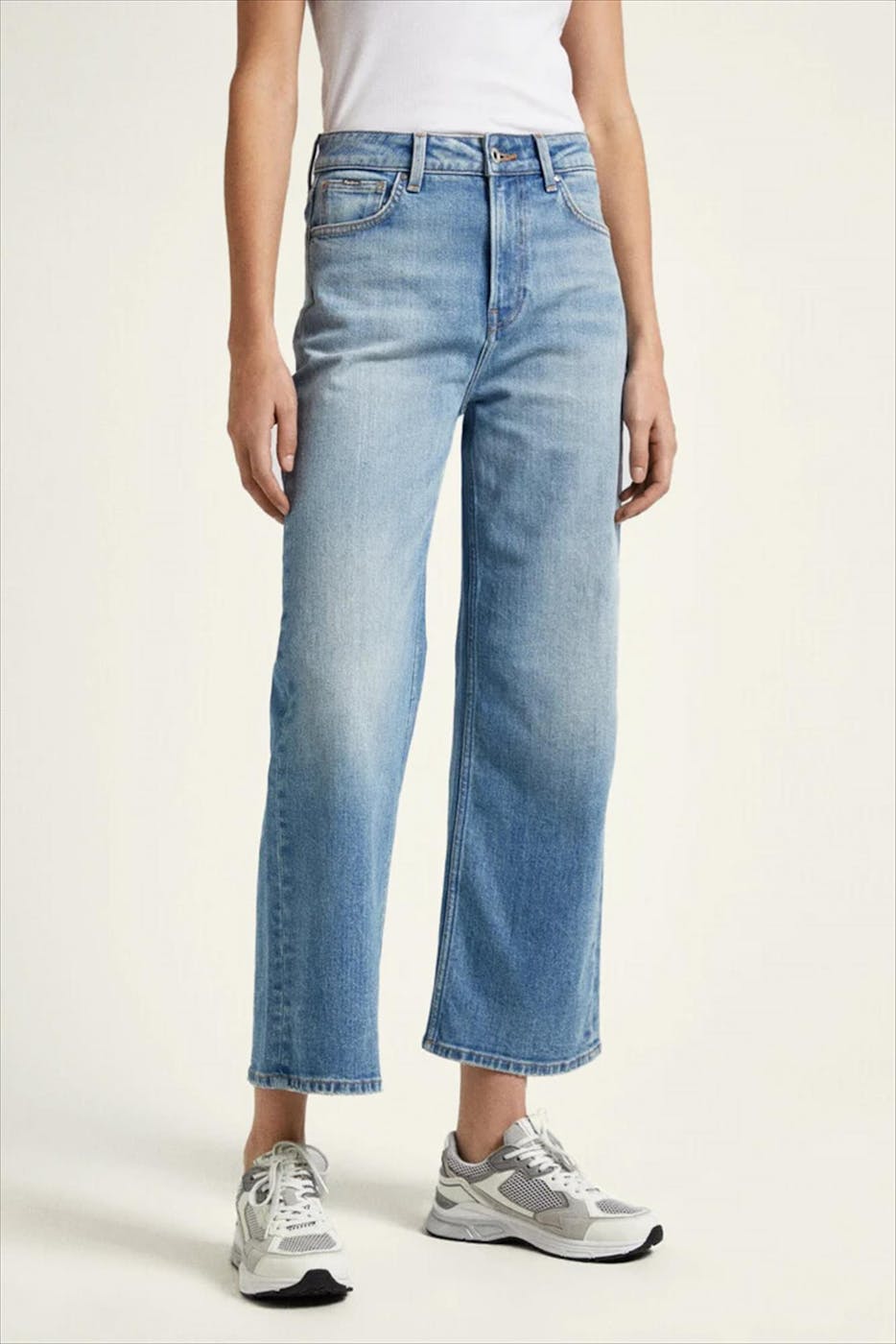 Pepe Jeans London - Lichtblauwe Wide jeans