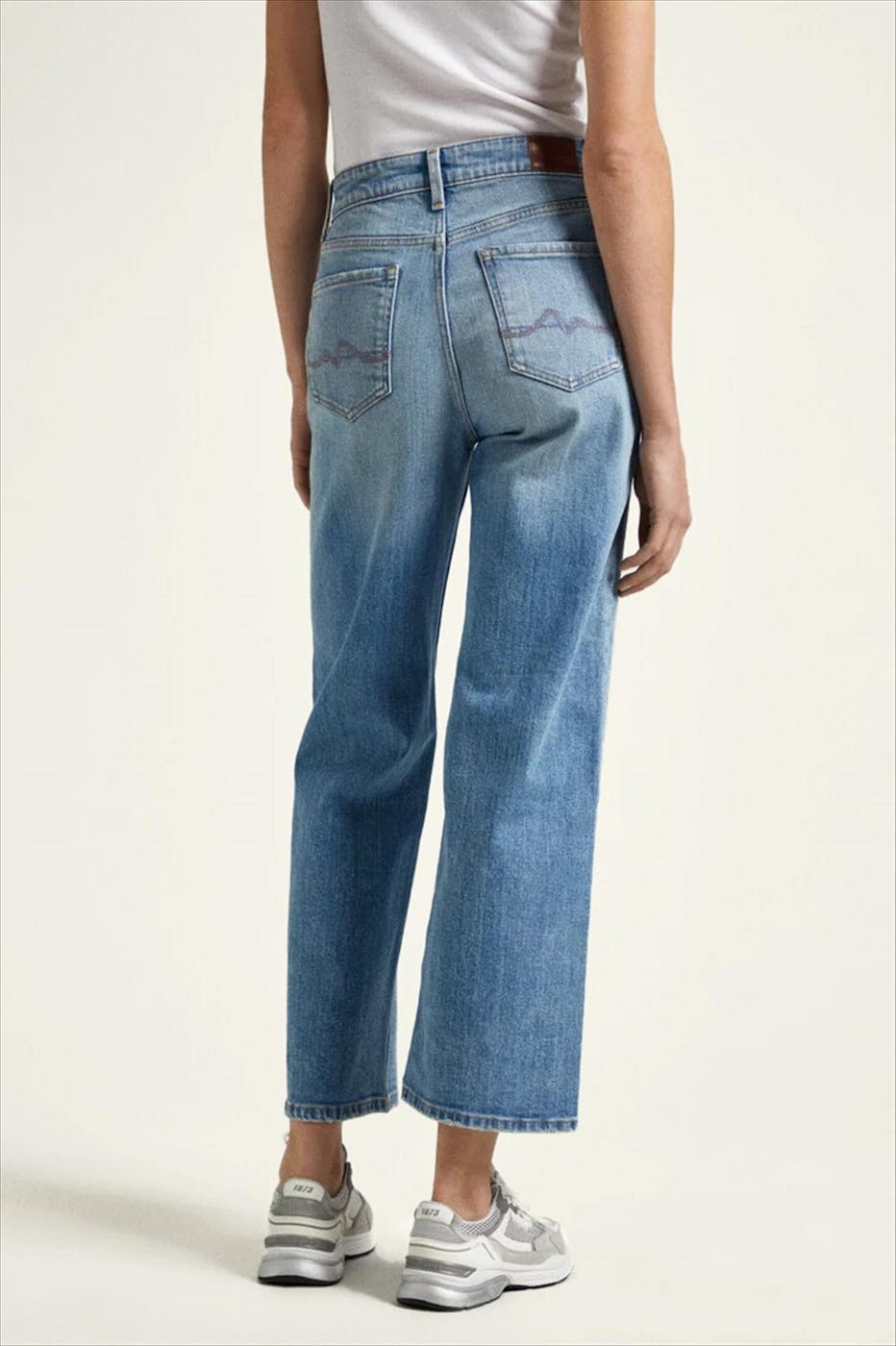 Pepe Jeans London - Lichtblauwe Wide jeans