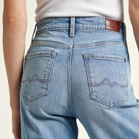 Pepe Jeans London - Lichtblauwe Wide jeans