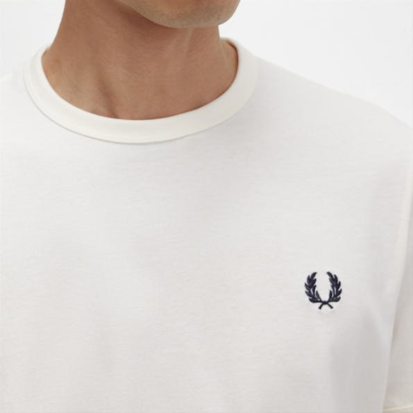 Fred Perry - Ecru Ringer T-shirt