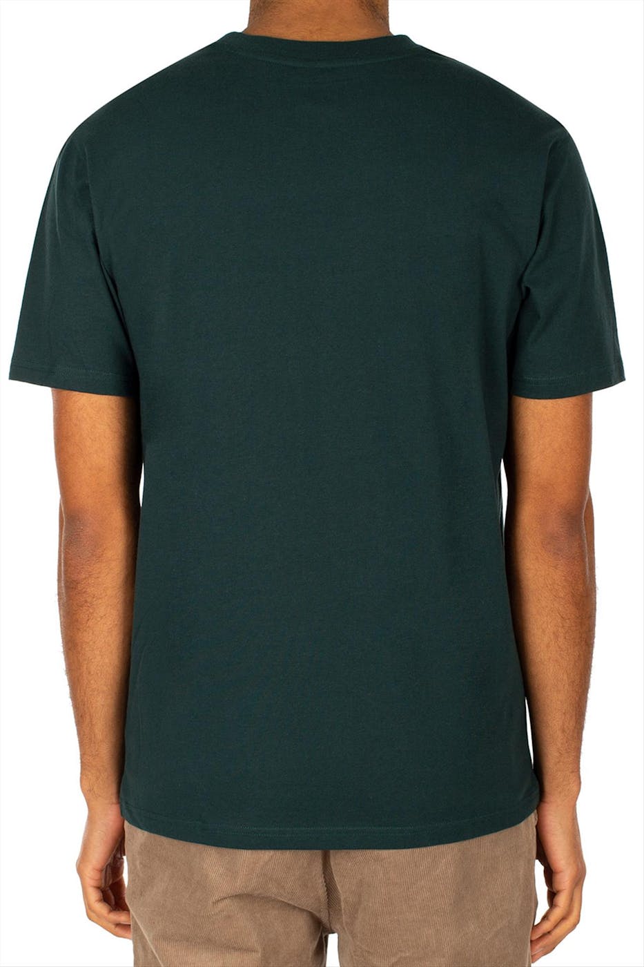 Iriedaily - Donkergroene Gnomed Pocket T-shirt