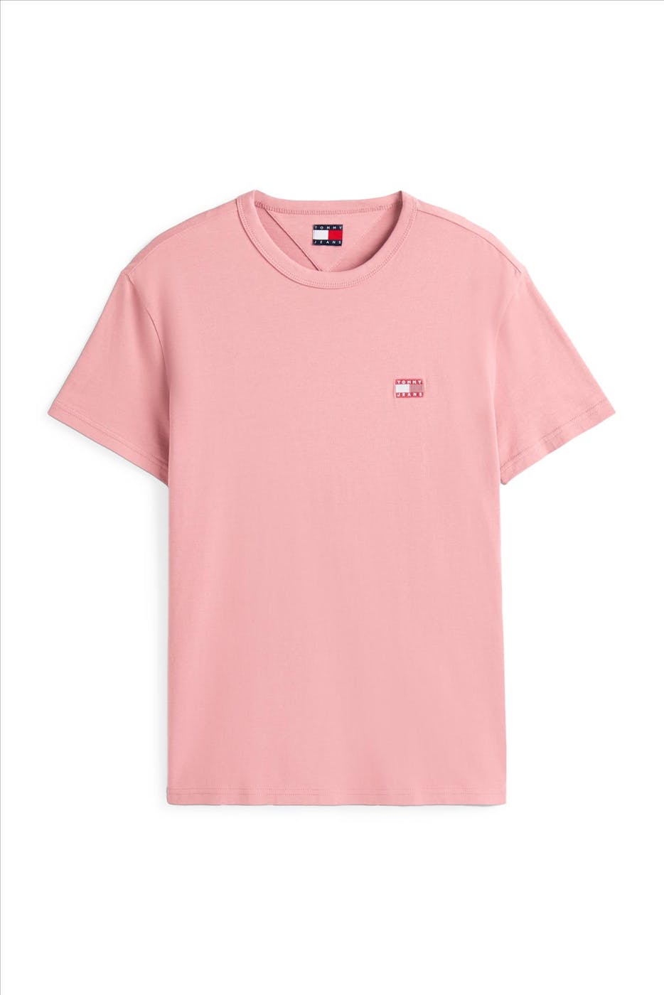 Tommy Jeans - Koraal Regular Badge T-shirt
