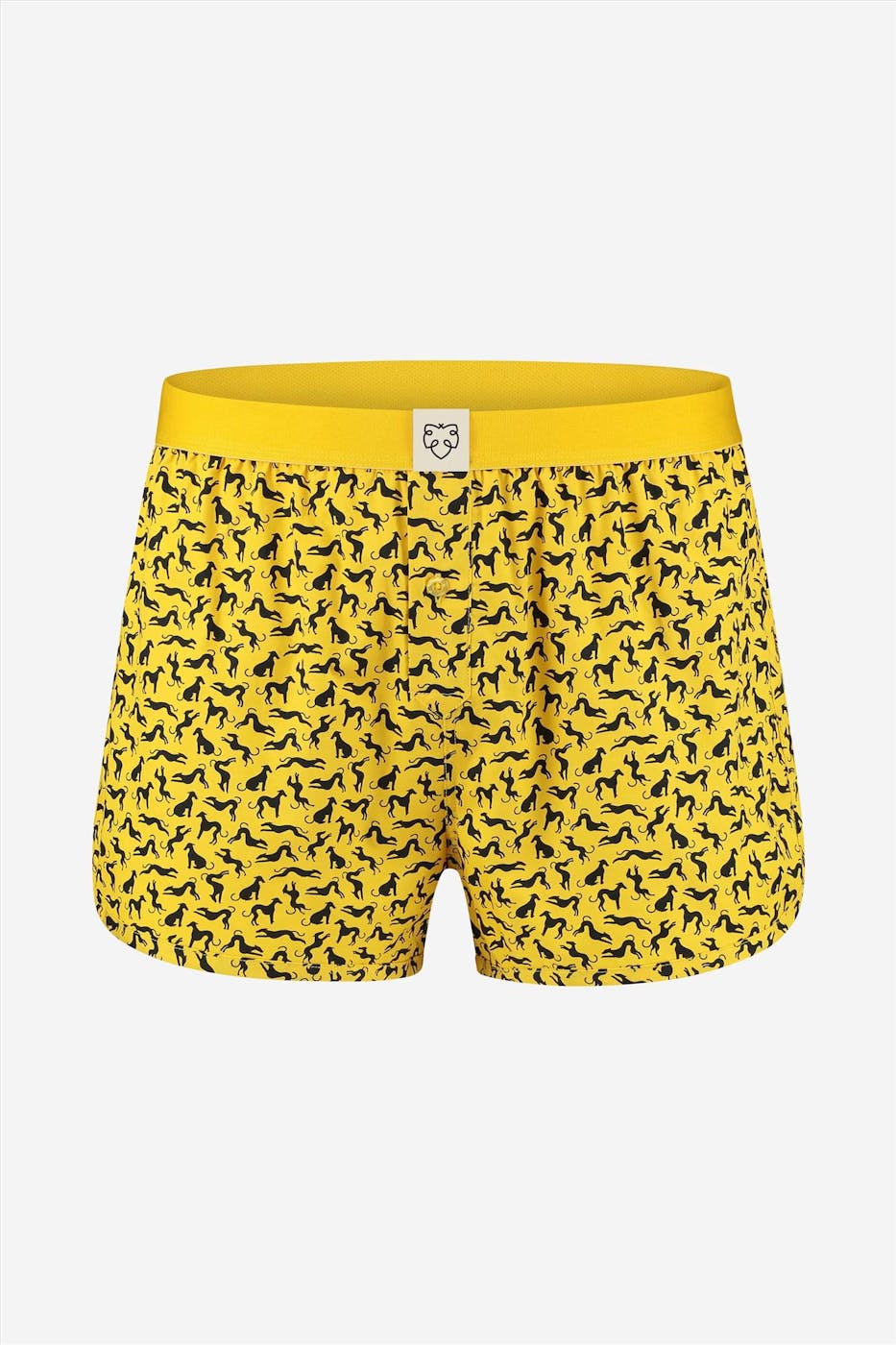 A'dam - Geel-zwarte Dorian Boxershort
